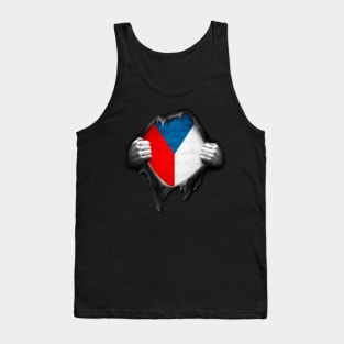 Czech Republic Flag. Proud Czech Tank Top